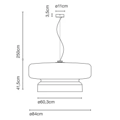 Marset Bohemia 84 LED Pendelleuchte
