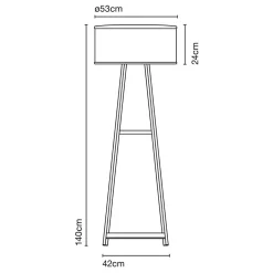 Marset Cala 140 IP65 Stehleuchte