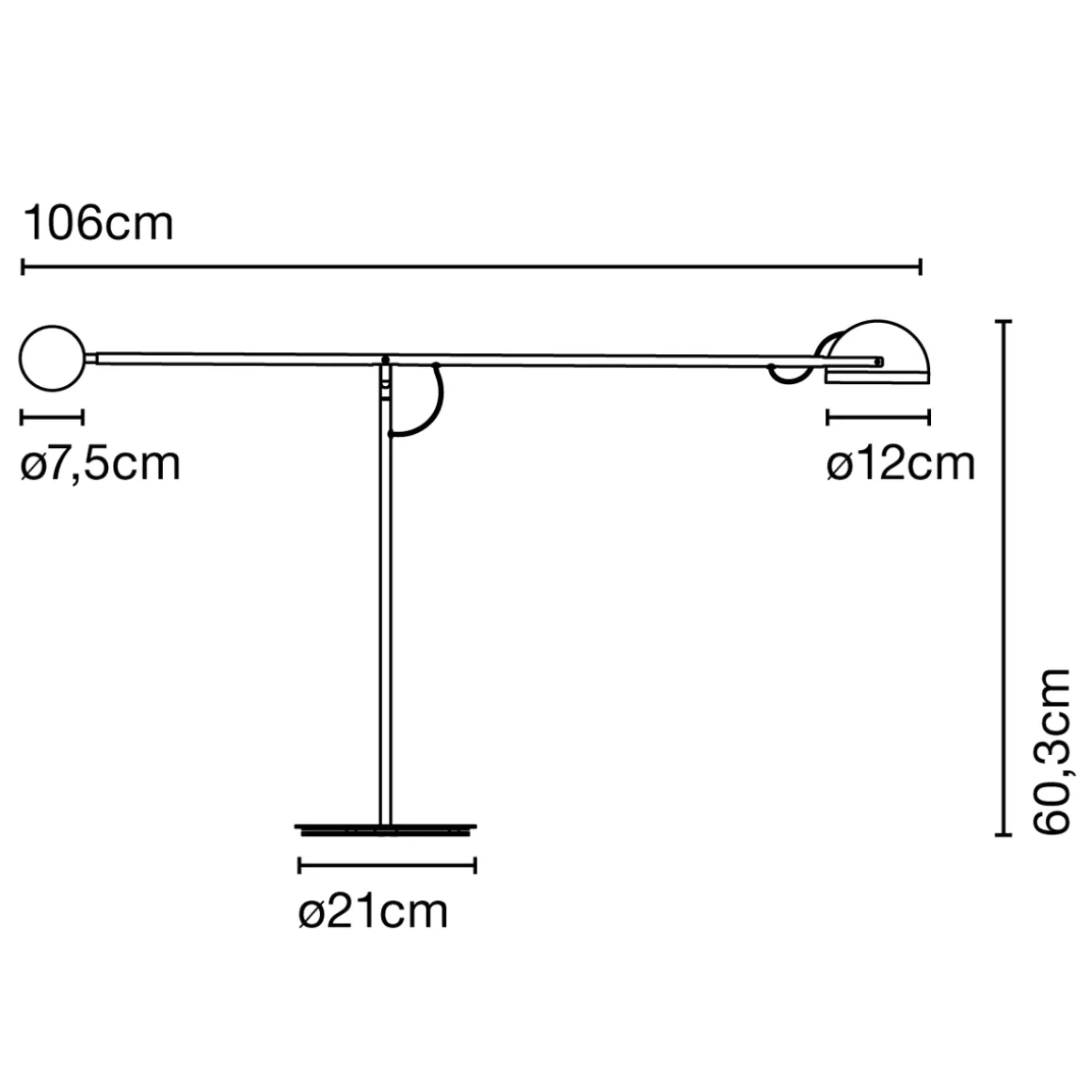 Marset Copernica M LED Tischleuchte