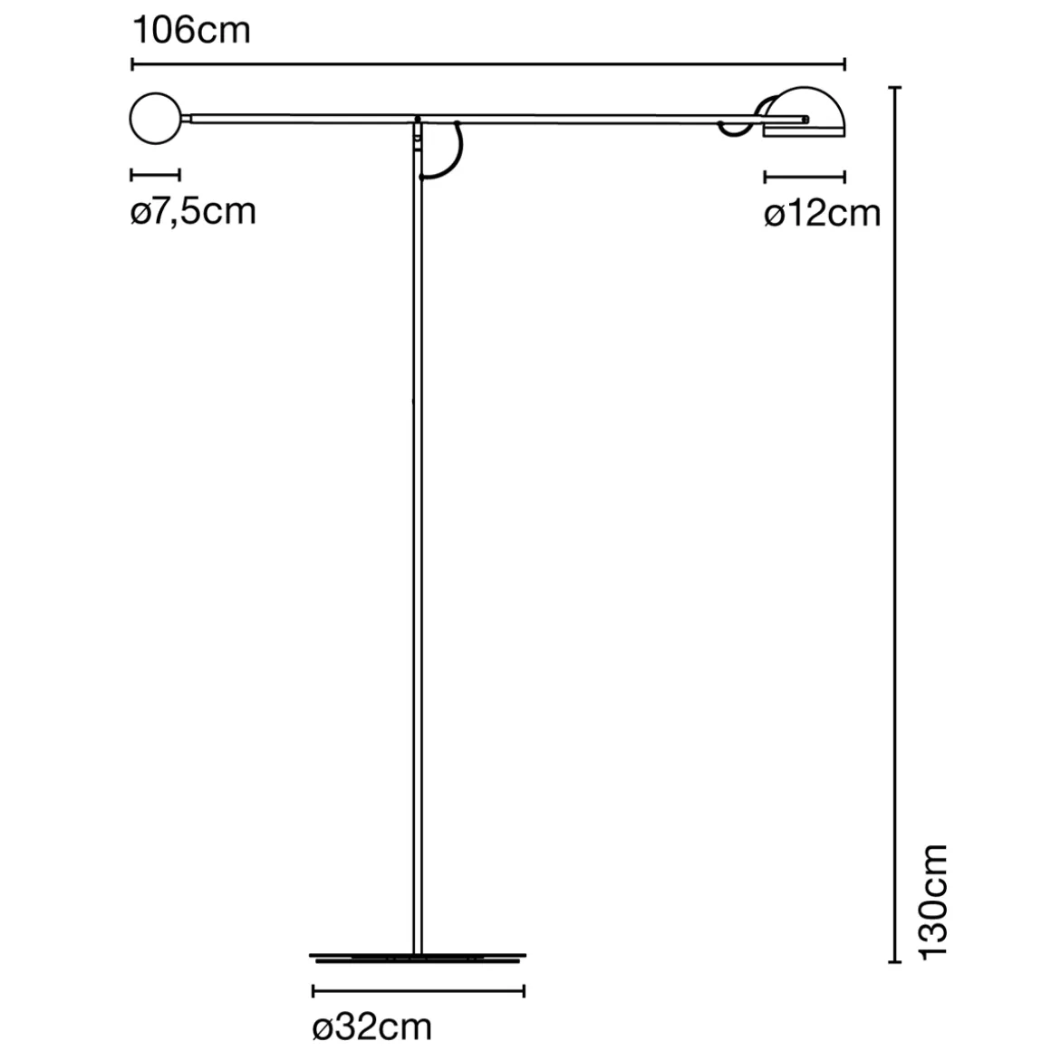 Marset Copernica P LED Stehleuchte