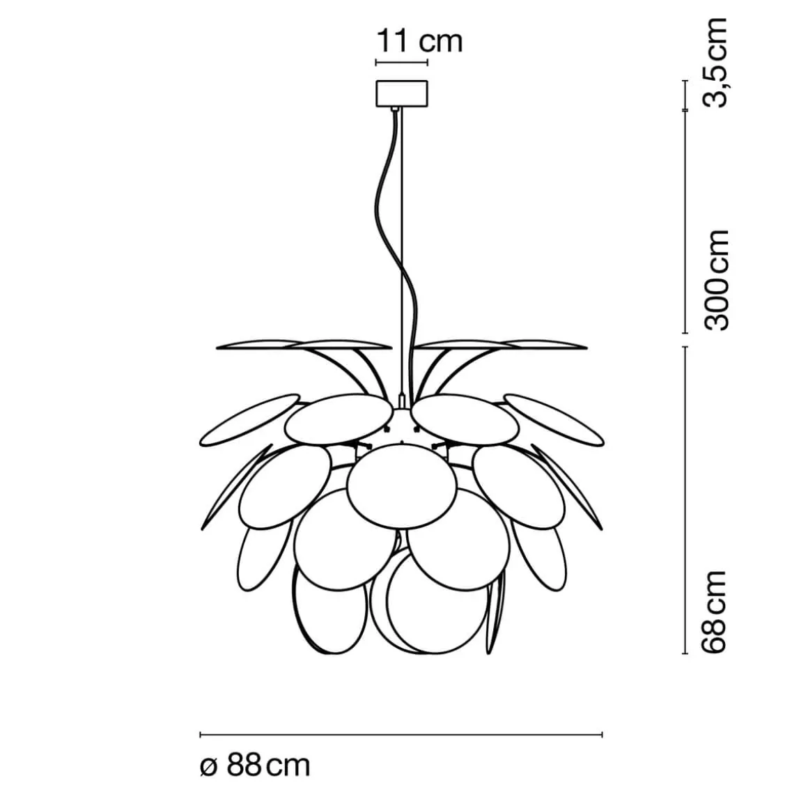 Marset Discocó 88 Pendelleuchte