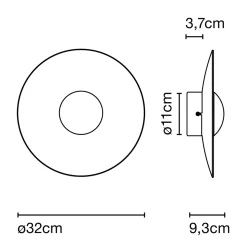 Marset Ginger 32 C LED Wandleuchte