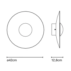 Marset Ginger 42 C LED Wandleuchte