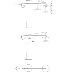 Marset Ginger XXL 60 LED Stehleuchte
