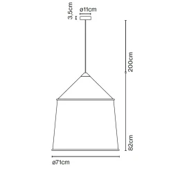 Marset Jaima 71 IP65 LED Pendelleuchte