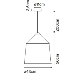 Marset Jaima 43 IP65 LED Pendelleuchte
