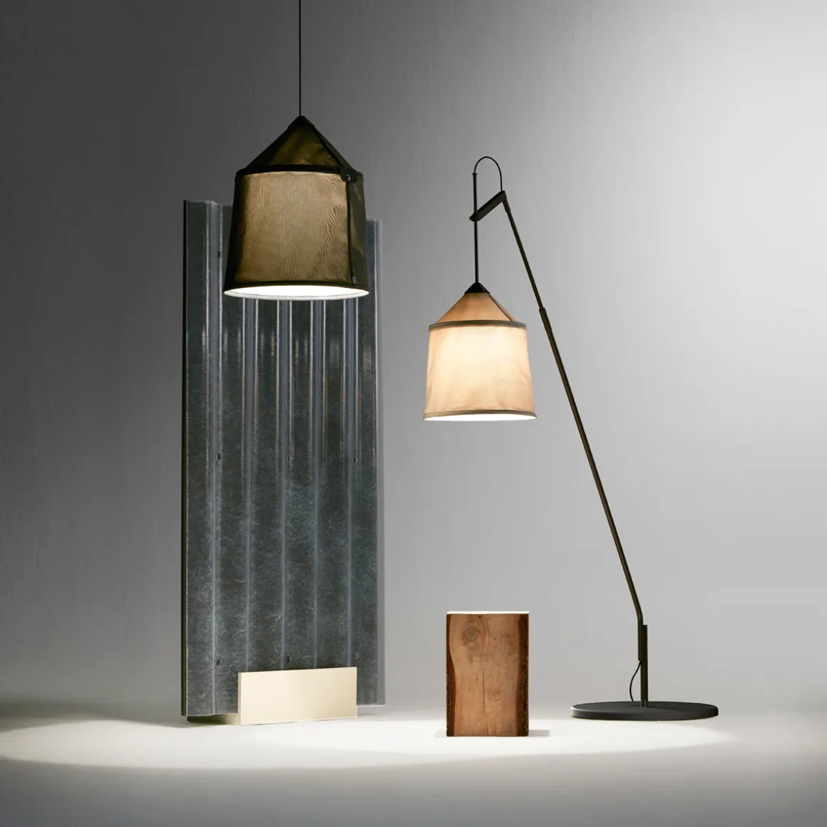 Marset Jaima P307+71 IP65 LED Stehleuchte, mit Sockel