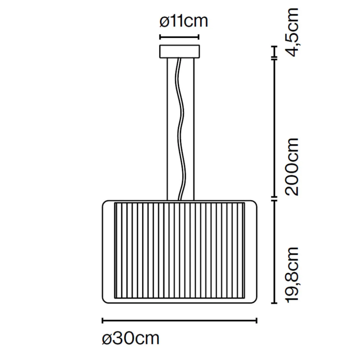 Marset Mercer 30 Pendelleuchte