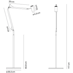 Marset Polo LED Stehleuchte