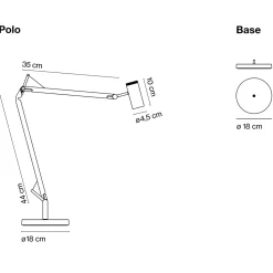 Marset Polo LED Tischleuchte