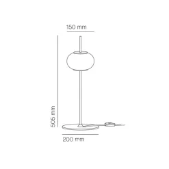 Milan Astros Tischleuchte