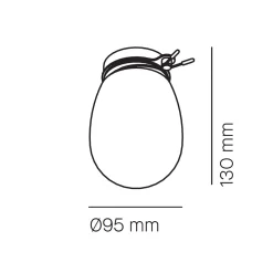 Milan Baño Deckenleuchte