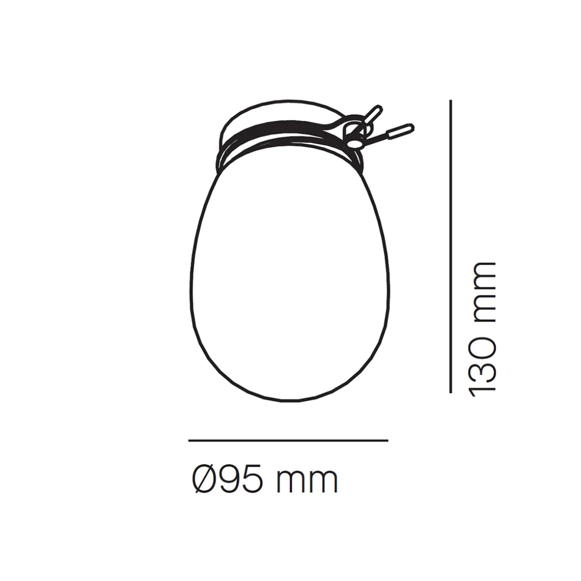 Milan Baño Deckenleuchte