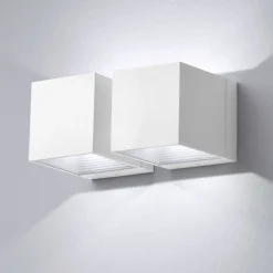 Milan Dau LED Up & Down Wandleuchte, 4-flg.