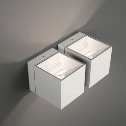 Milan Dau LED Up & Down Wandleuchte, 4-flg.