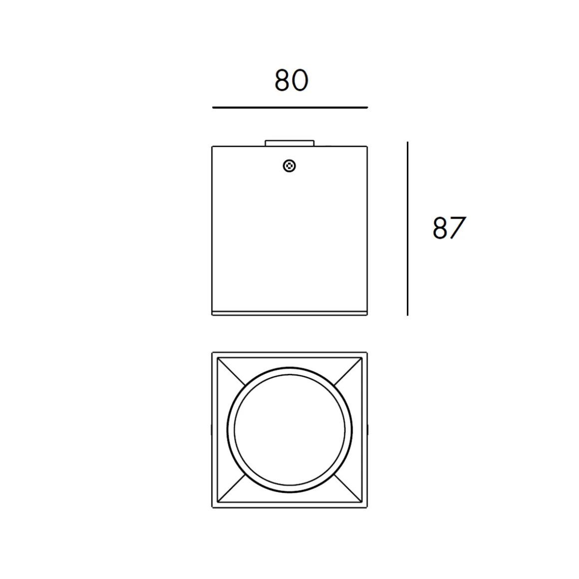 Milan Dau Spot Deckenstrahler