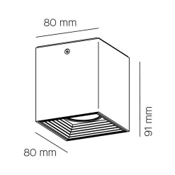 Milan Dau Spot LED Deckenstrahler