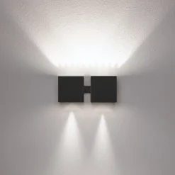 Milan Dau Wandleuchte, 2-flg.