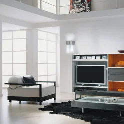 Milan Dau Wandleuchte, 2-flg.