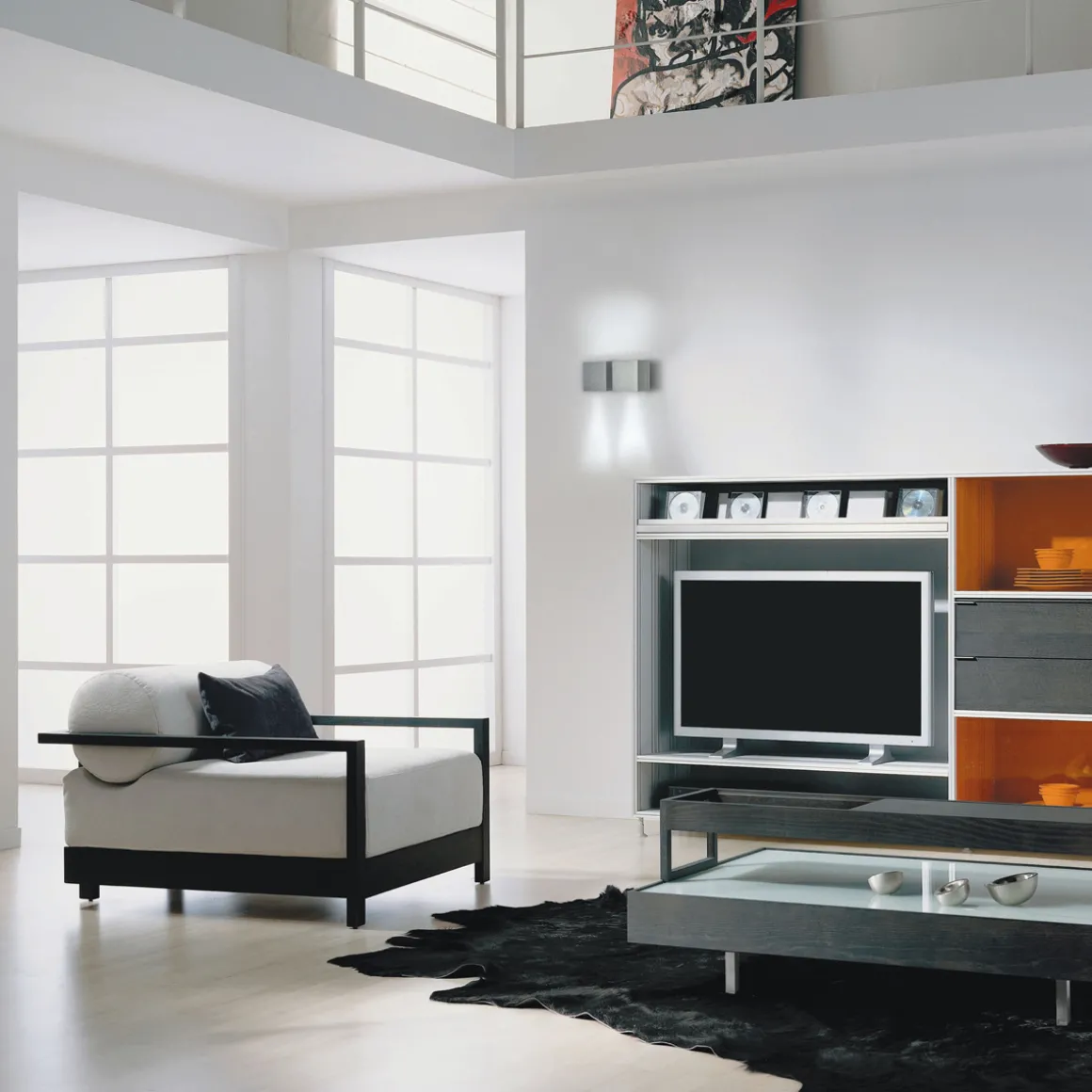 Milan Dau Wandleuchte, 2-flg.