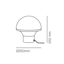 Milan Geyser Tischleuchte