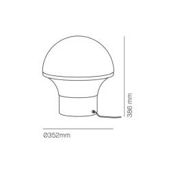Milan Geyser Tischleuchte