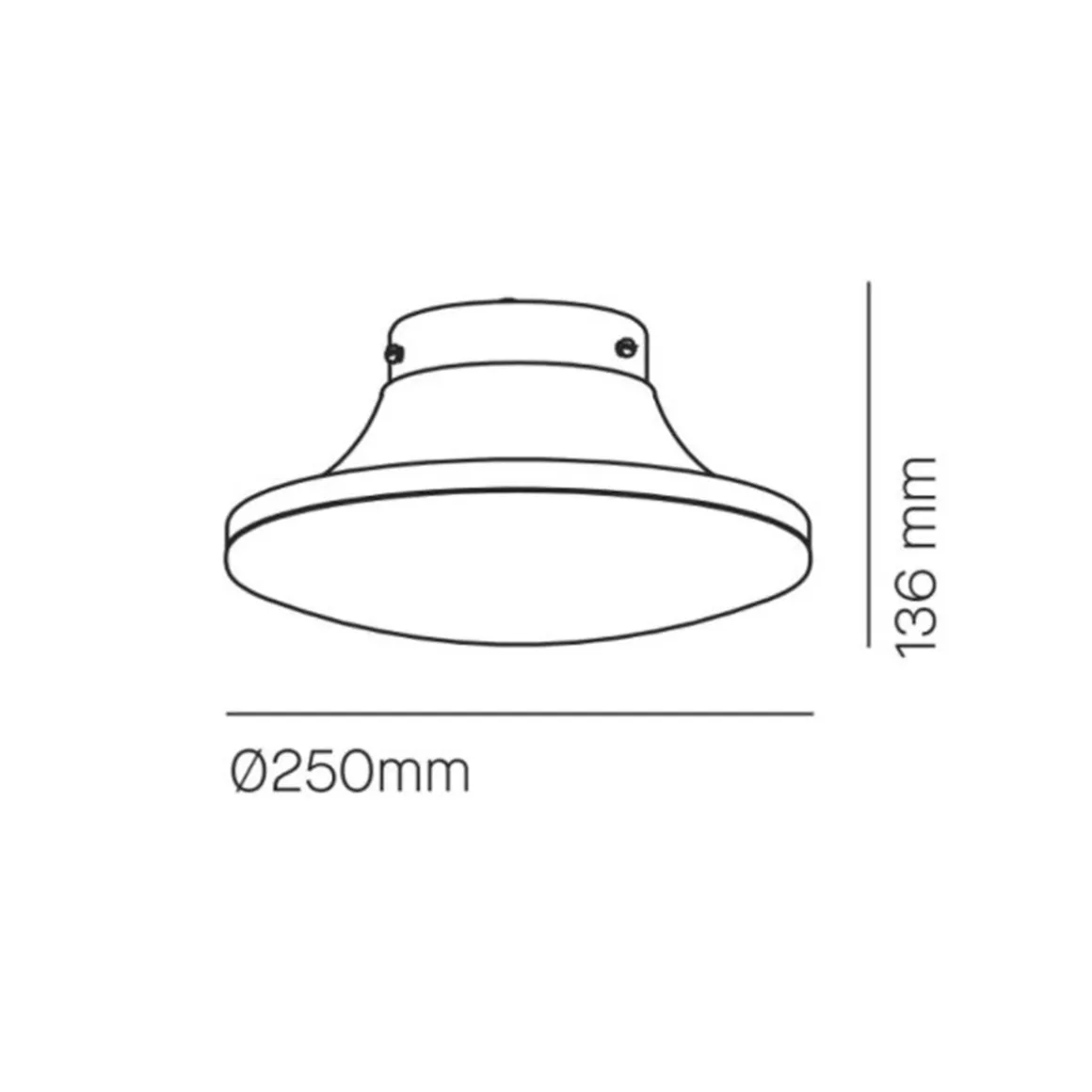 Milan Geyser Wand- / Deckenleuchte