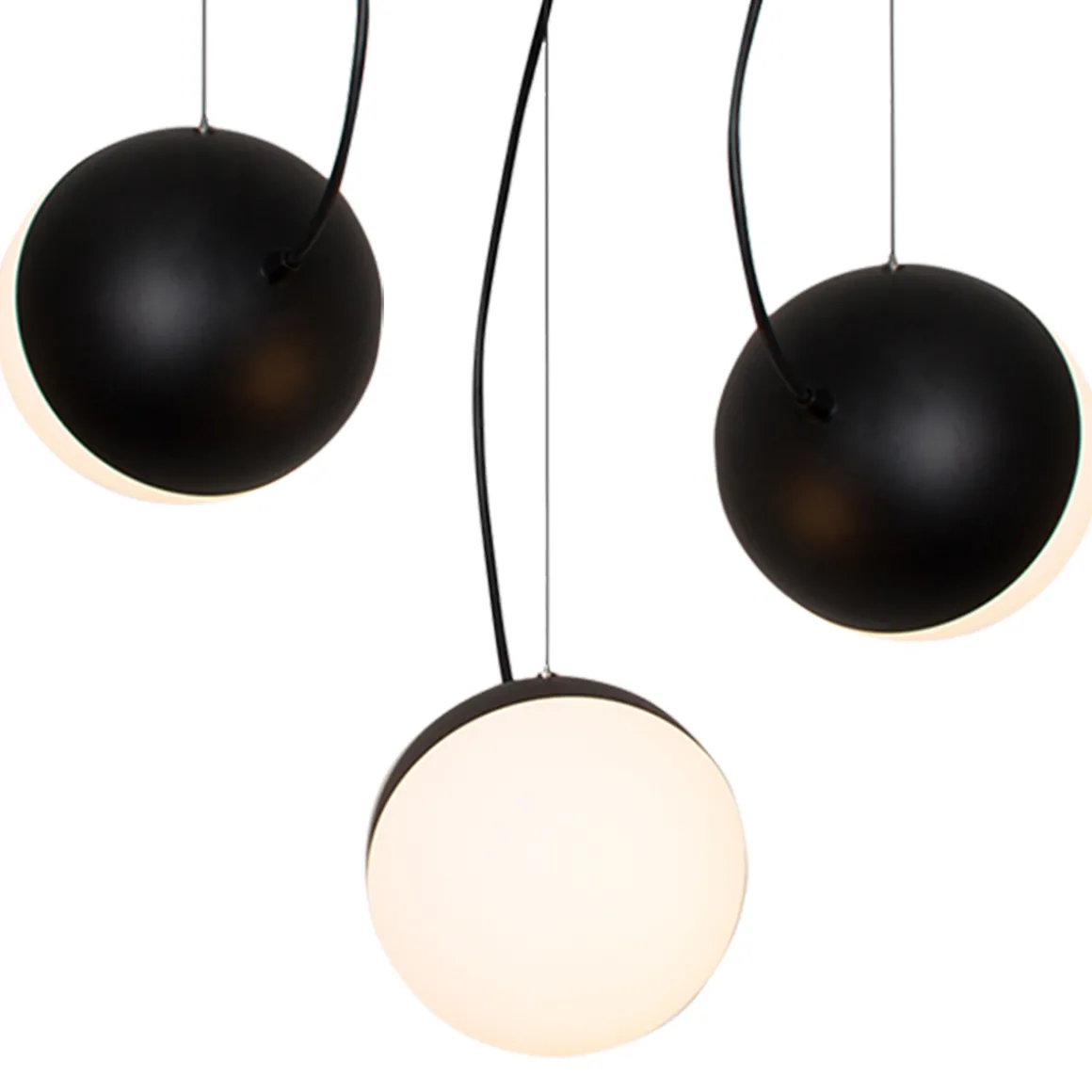 Milan Half Pendelleuchte, Ø 35 cm