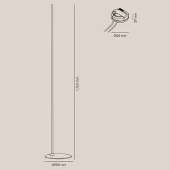 Milan Halos LED Stehleuchte