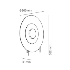 Milan Halos LED Tischleuchte