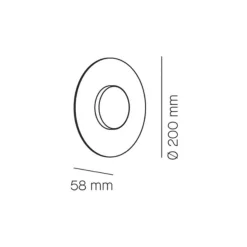 Milan Halos LED Wandleuchte