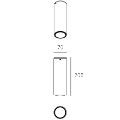 Milan Kronn Deckenspot