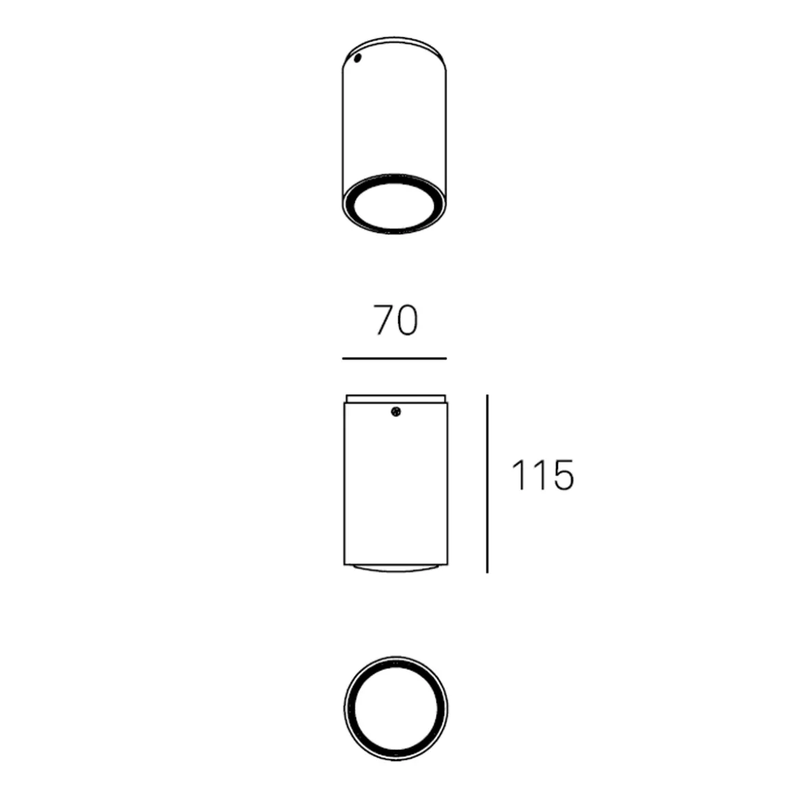 Milan Kronn Deckenspot