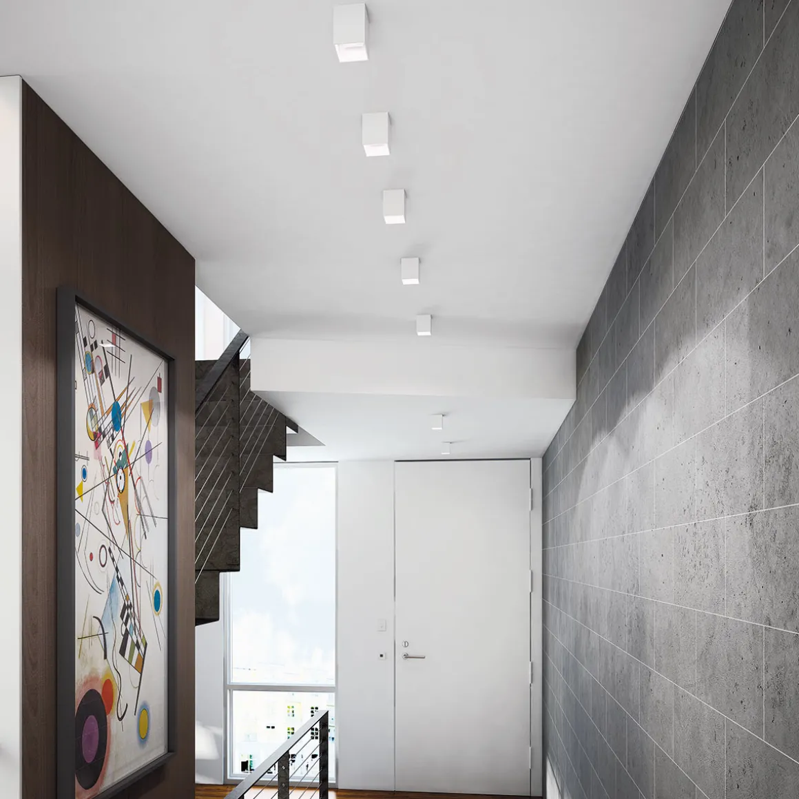 Milan Mini Dau LED Deckenleuchte