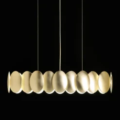 Milan Obolo LED Pendelleuchte, oval, Auslaufmodell