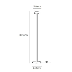 Milan Peak Lane LED Stehleuchte