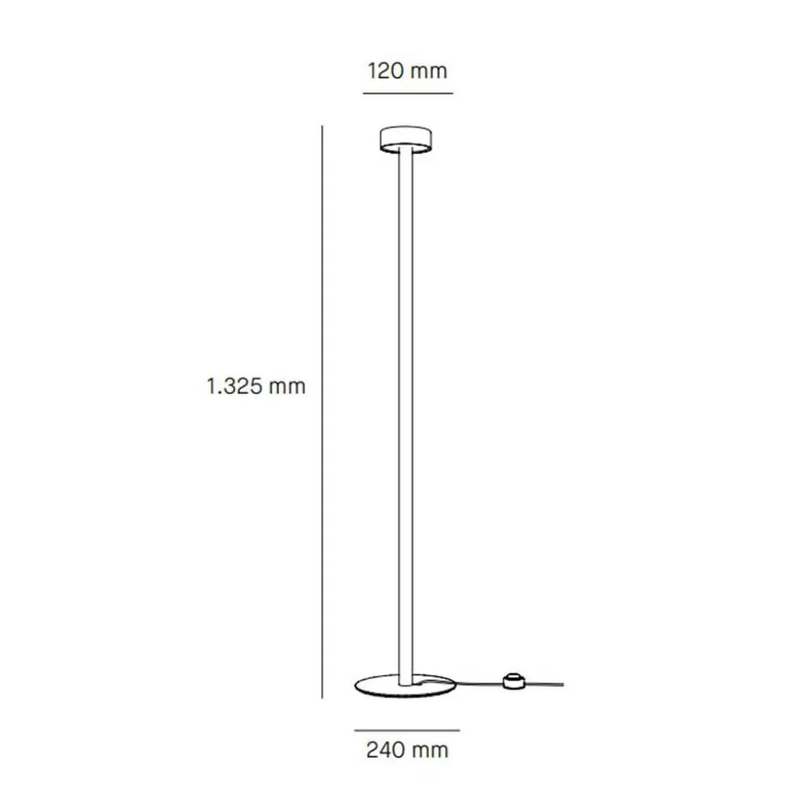 Milan Peak Lane LED Stehleuchte