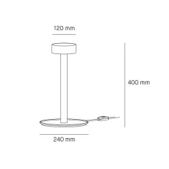 Milan Peak Lane LED Tischleuchte