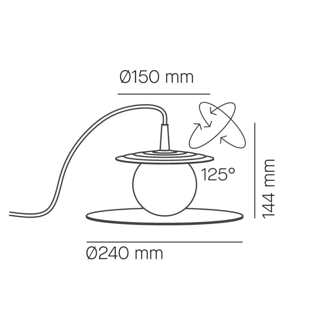 Milan Symphony Movement Tischleuchte