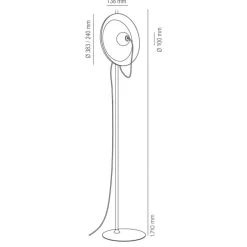 Milan Wire Stehleuchte