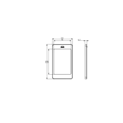 Mobilux MOBiBLADE Sensor LED Unterschrankleuchte, 3er Set