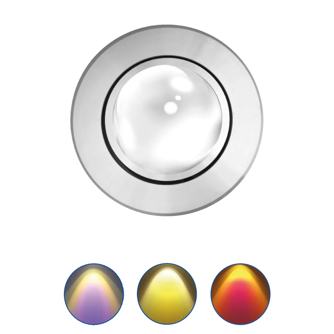 Mobilux MOBiDIM COB Color 7,4 W LED Einbaustrahler