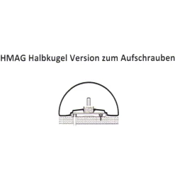 Moonlight Halbkugel HMAG mit Aufschraubsockel