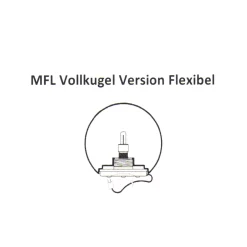 Moonlight Vollkugel MFL Flexible Version mit Kabel