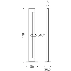 Nemo Ara DTW LED Terra, Dim-to-Warm
