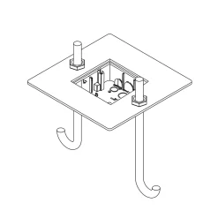 Nemo Befestigungsplatte für Mais plus que cela je ne peux pas Outdoor