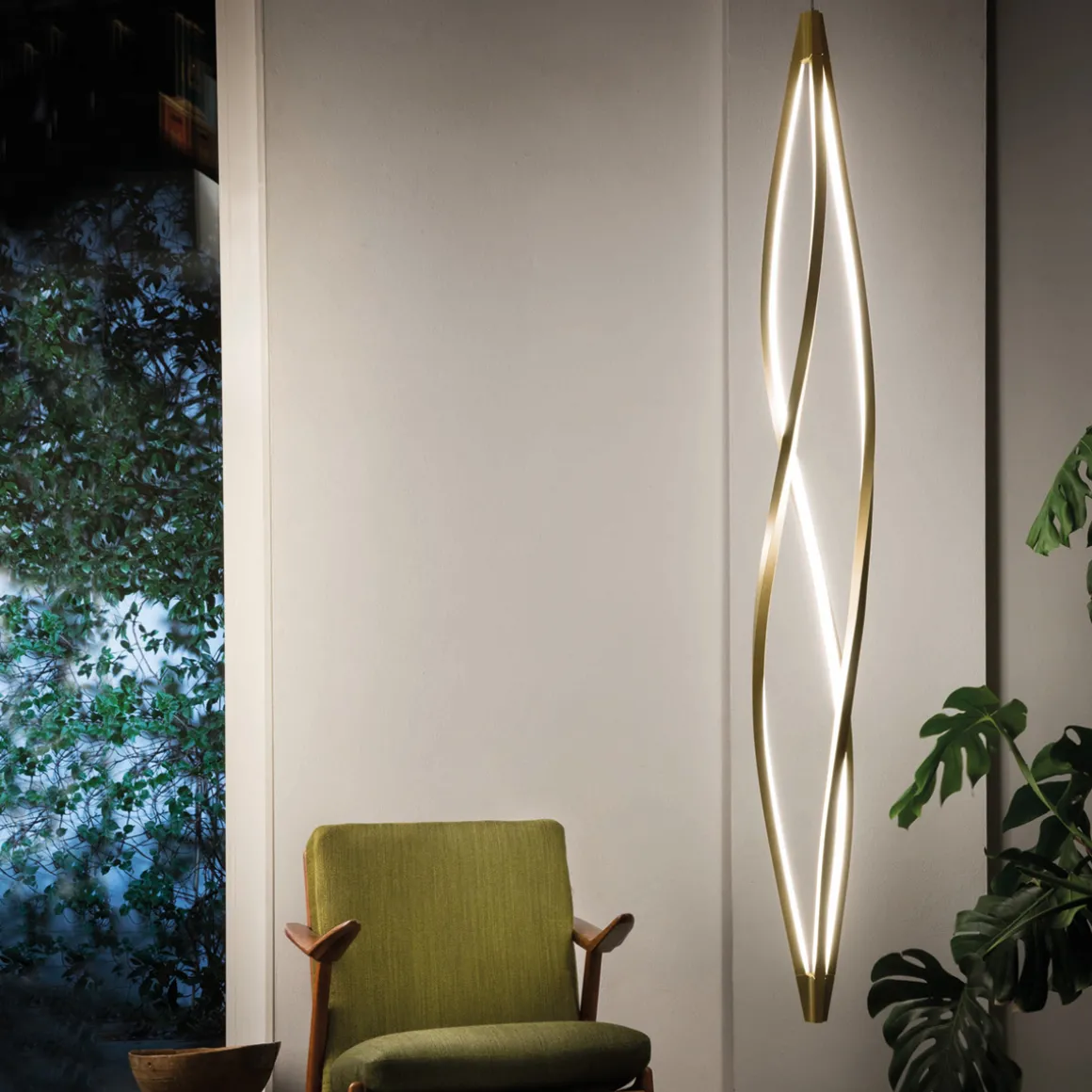 Nemo In The Wind Vertical LED Sospensione