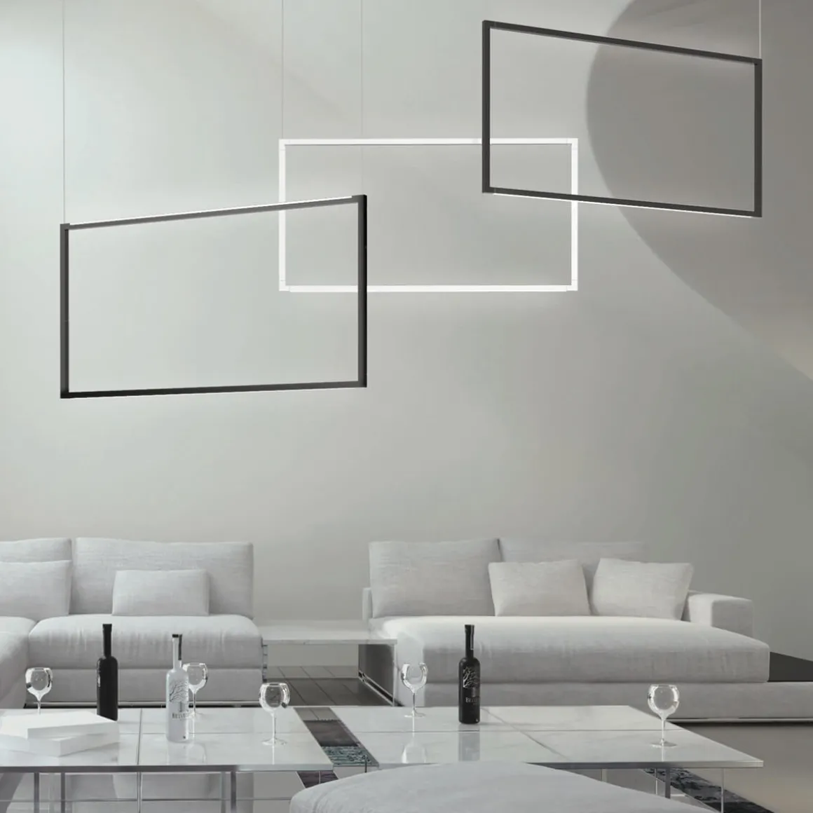 Nemo Spigolo Vertical LED Sospensione