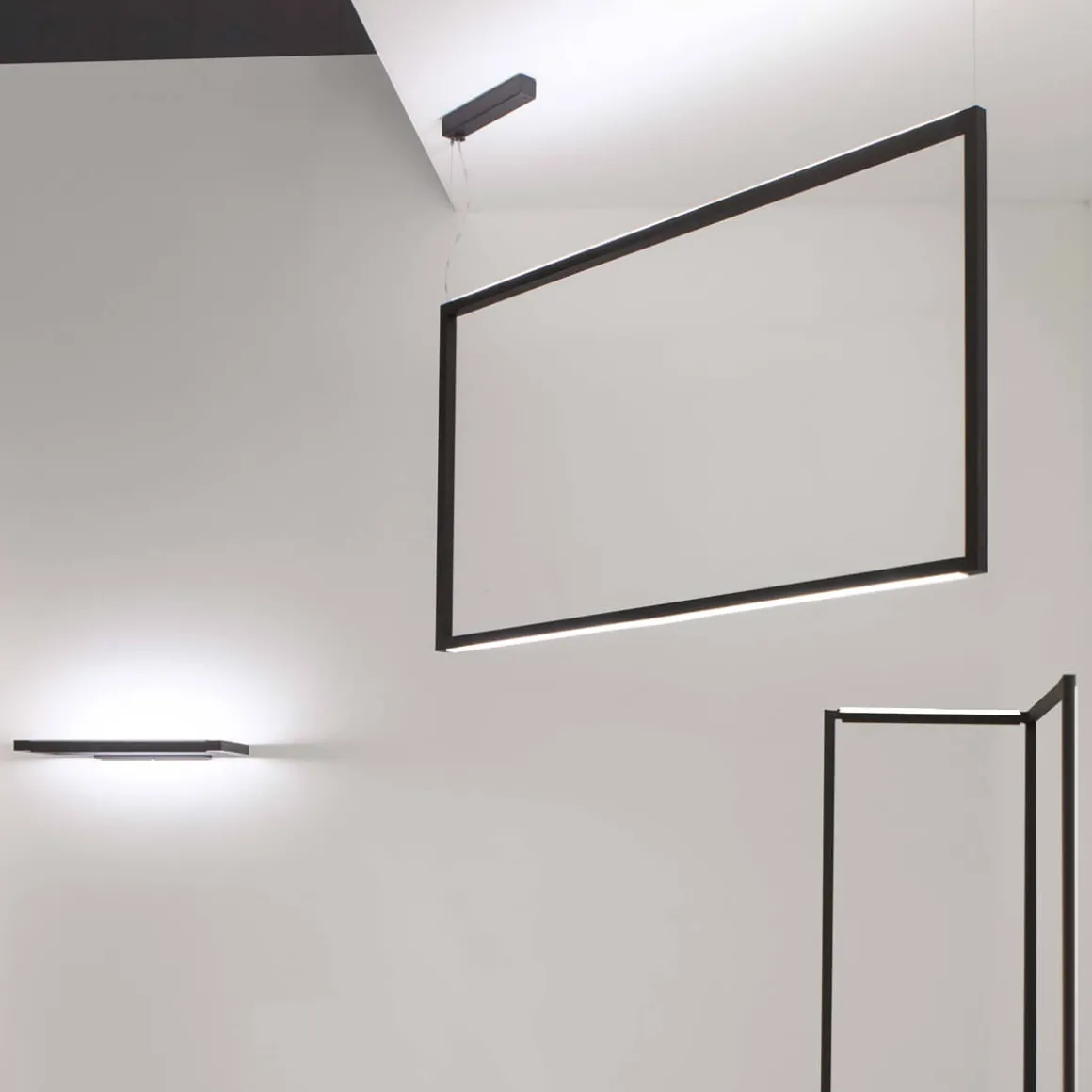 Nemo Spigolo Vertical LED Sospensione