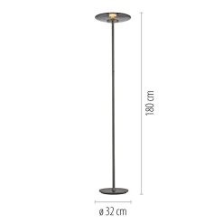 Neuhaus PURE by Paul Neuhaus PURE Vitrum LED Stehleuchte